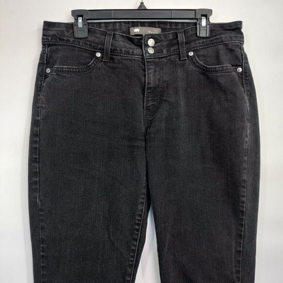 Levi's Curvy 529 Skinny Leg Hi-Rise Stretchy Plus Size Jeans 32 Women Black - Picture 2 of 14